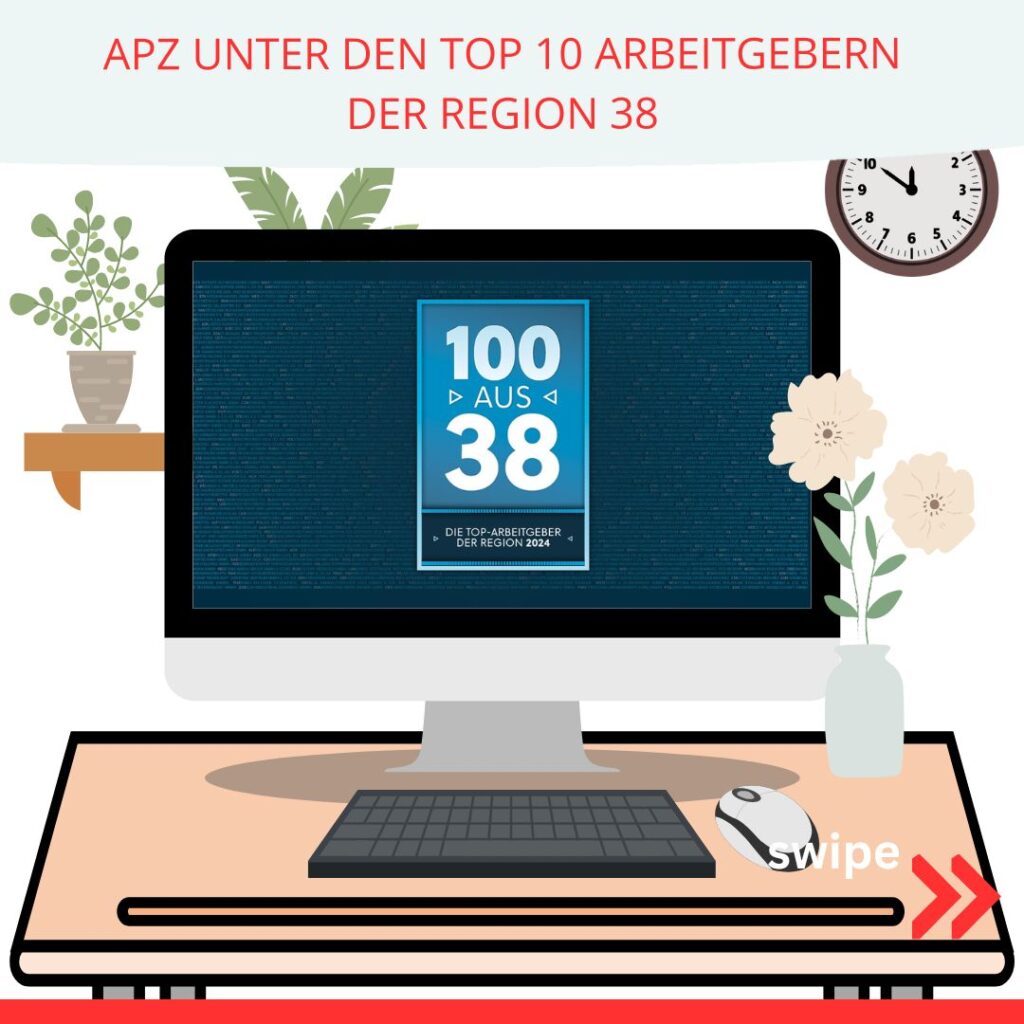 Auszeichnung der Top 100 Arbeitgeber in der Region 38